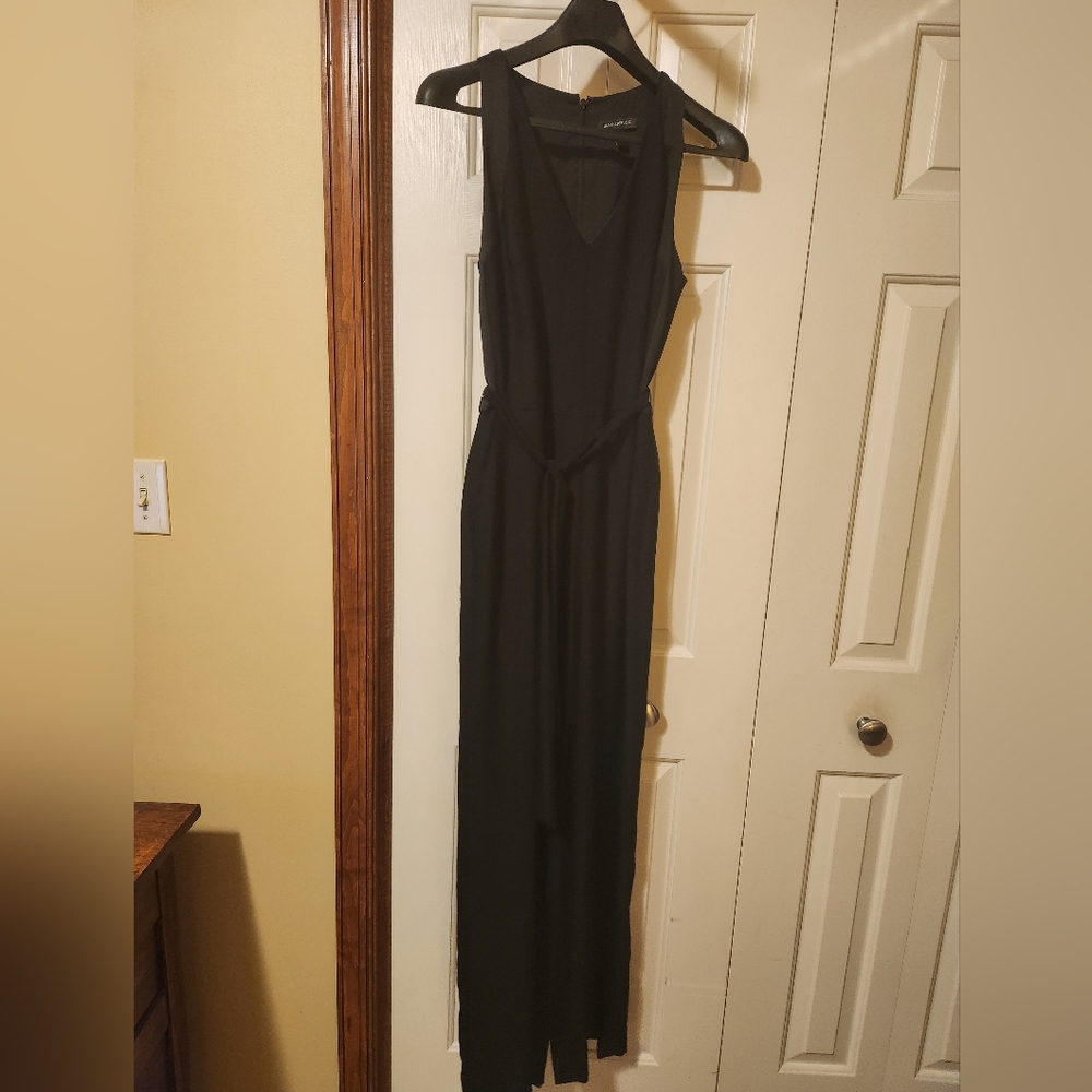 Banana Republic Black Wide Leg Jumpsuit With Pockets